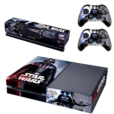 Star wars decal skin for Xbox one Console and 2 Controllers Star wars decal skin for Xbox one Console and 2 Controllers