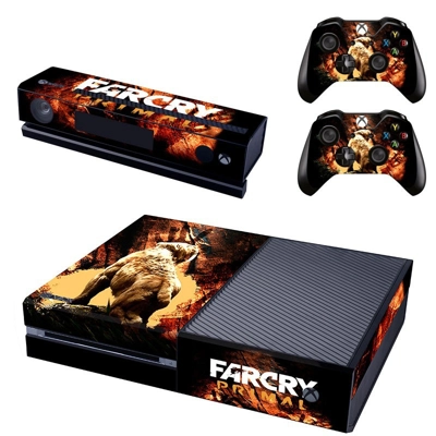 Far cry decal skin for Xbox one Console and 2 Controllers Far cry decal skin for Xbox one Console and 2 Controllers
