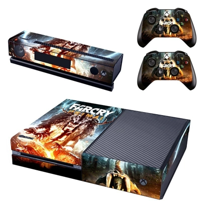 Far cry decal skin for Xbox one Console and 2 Controllers