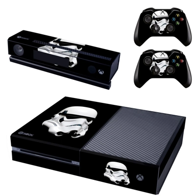 Stormtrooper decal skin for Xbox one Console and 2 Control.. Stormtrooper decal skin for Xbox one Console and 2 Control..