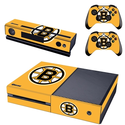 Boston Bruins decal skin for Xbox one Console and 2 Contro.. Boston Bruins decal skin for Xbox one Console and 2 Contro..