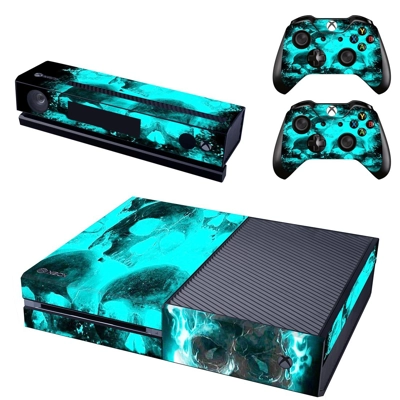 Smoky Skulls decal skin for Xbox one Console and 2 Control.. Smoky Skulls decal skin for Xbox one Console and 2 Control..