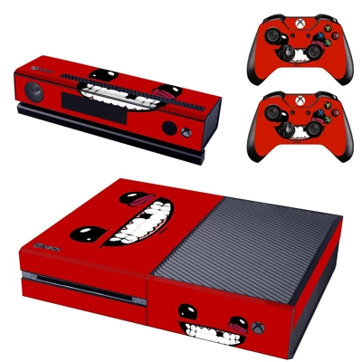 Nintendo smile decal skin for Xbox one Console and 2 Controllers