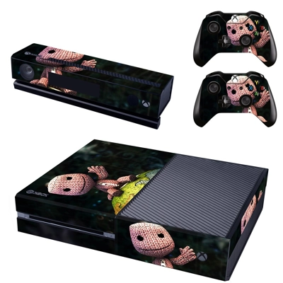 LittleBigPlanet decal skin for Xbox one Console and 2 Controllers