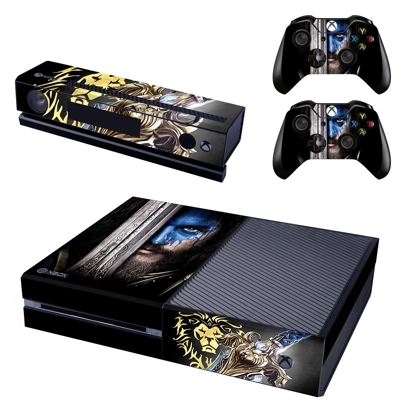 Fictional character decal skin for Xbox one Console and 2 Controllers
