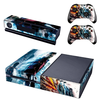 Quantum Break decal skin for Xbox one Console and 2 Controllers