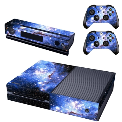 Sky stars decal skin for Xbox one Console and 2 Controllers Sky stars decal skin for Xbox one Console and 2 Controllers