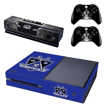 LA Kings decal skin for Xbox one Console and 2 Controllers