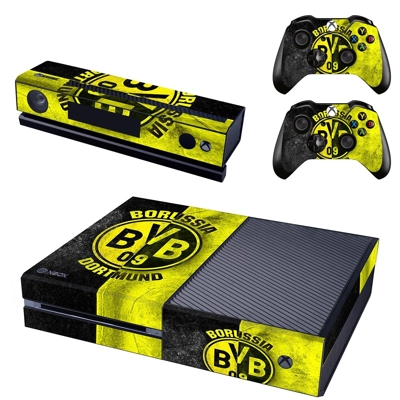 Borussia Dortmund decal skin for Xbox one Console and 2 Co.. Borussia Dortmund decal skin for Xbox one Console and 2 Co..