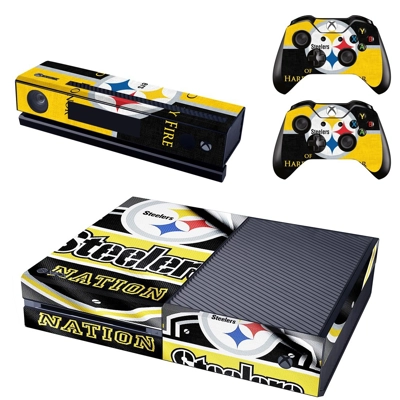 Pittsburgh Steelers decal skin for Xbox one Console and 2 .. Pittsburgh Steelers decal skin for Xbox one Console and 2 ..