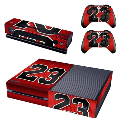 Jordan 23 decal skin for Xbox one Console and 2 Controllers Jordan 23 decal skin for Xbox one Console and 2 Controllers