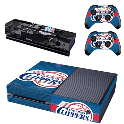 Clippers Basketball Team decal skin for Xbox one Console a.. Clippers Basketball Team decal skin for Xbox one Console a..