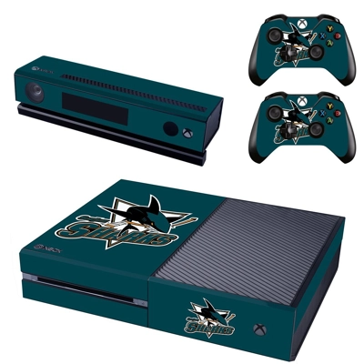 Cronulla-Sutherland Sharks decal skin for Xbox one Console.. Cronulla-Sutherland Sharks decal skin for Xbox one Console..