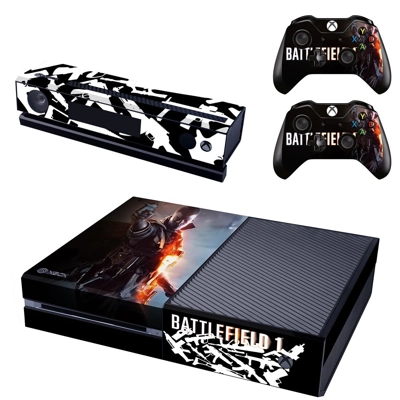 Battlefield I decal skin for Xbox one Console and 2 Controllers