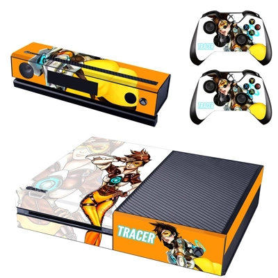 Tracer Fictional Character decal skin for Xbox one Console.. Tracer Fictional Character decal skin for Xbox one Console..