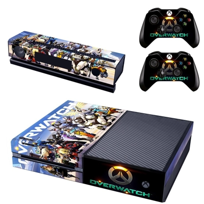 OverWatch decal skin for Xbox one Console and 2 Controllers OverWatch decal skin for Xbox one Console and 2 Controllers