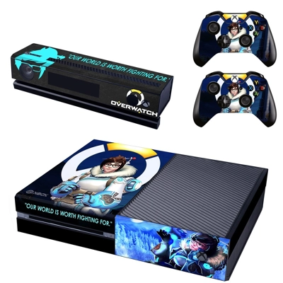 OverWatch decal skin for Xbox one Console and 2 Controllers OverWatch decal skin for Xbox one Console and 2 Controllers