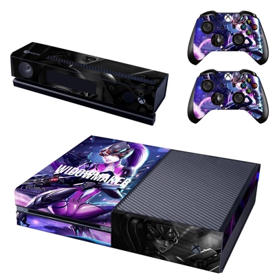 Widowmaker decal skin for Xbox one Console and 2 Controllers