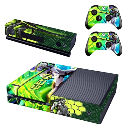 Overwatch genji decal skin for Xbox one Console and 2 Cont.. Overwatch genji decal skin for Xbox one Console and 2 Cont..