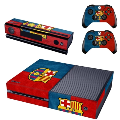 FCB Barcelona decal skin for Xbox one Console and 2 Contro.. FCB Barcelona decal skin for Xbox one Console and 2 Contro..