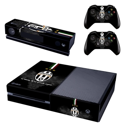 Juventus decal skin for Xbox one Console and 2 Controllers Juventus decal skin for Xbox one Console and 2 Controllers