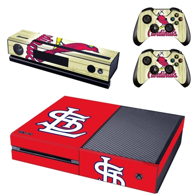 St louis cardinals decal skin for Xbox one Console and 2 Controllers
