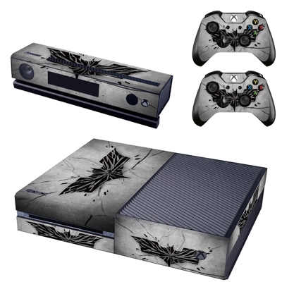 Batman decal skin for Xbox one Console and 2 Controllers Batman decal skin for Xbox one Console and 2 Controllers