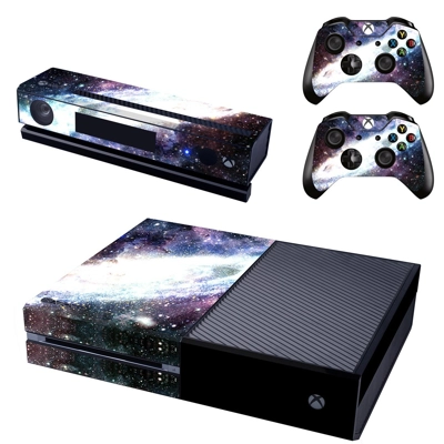 Galaxy decal skin for Xbox one Console and 2 Controllers Galaxy decal skin for Xbox one Console and 2 Controllers