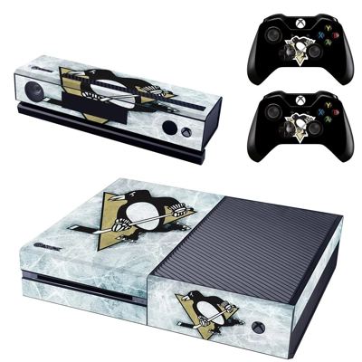 Cartoon penguin decal skin for Xbox one Console and 2 Cont.. Cartoon penguin decal skin for Xbox one Console and 2 Cont..