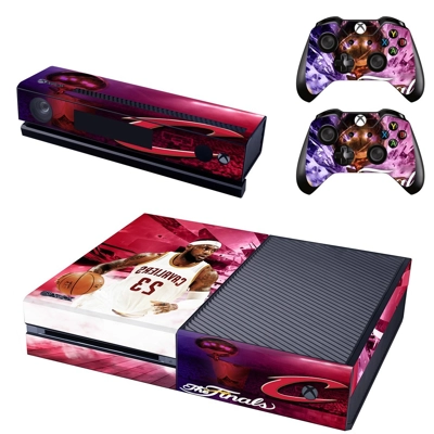 Claveland cavaliers decal skin for Xbox one Console and 2 Controllers