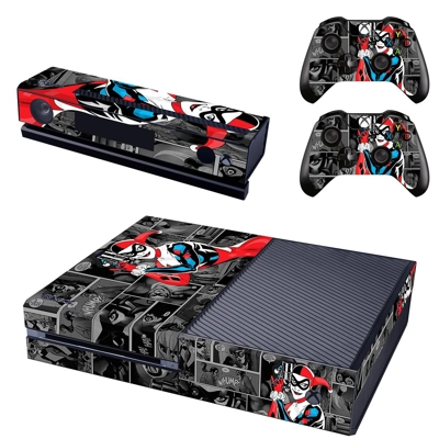 DC comics batman decal skin for Xbox one Console and 2 Controllers