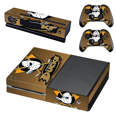 Anaheim ducks ice hockey team decal skin for Xbox one Cons.. Anaheim ducks ice hockey team decal skin for Xbox one Cons..