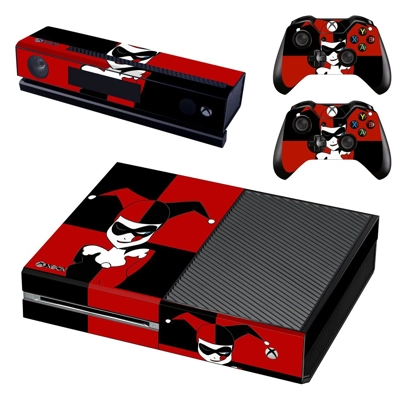 Harley quinn decal skin for Xbox one Console and 2 Control.. Harley quinn decal skin for Xbox one Console and 2 Control..