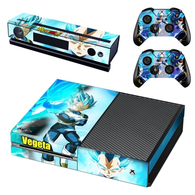 Dragon ball super vegeta decal skin for Xbox one Console a.. Dragon ball super vegeta decal skin for Xbox one Console a..