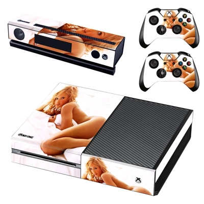 Nude girl decal skin for Xbox one Console and 2 Controllers Nude girl decal skin for Xbox one Console and 2 Controllers