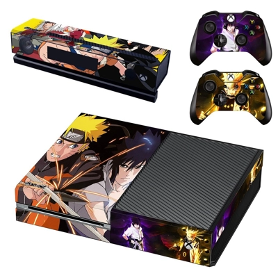 Naruto decal skin for Xbox one Console and 2 Controllers Naruto decal skin for Xbox one Console and 2 Controllers