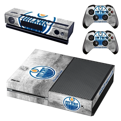Edmonton oilers ice hockey team decal skin for Xbox one Co.. Edmonton oilers ice hockey team decal skin for Xbox one Co..
