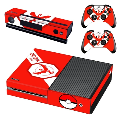 Pokemon go team valor decal skin for Xbox one Console and .. Pokemon go team valor decal skin for Xbox one Console and ..