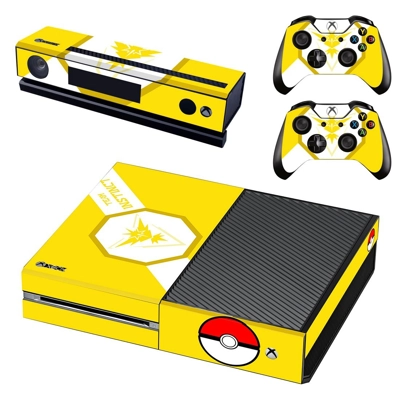 Pokemon go team instinct decal skin for Xbox one Console a.. Pokemon go team instinct decal skin for Xbox one Console a..