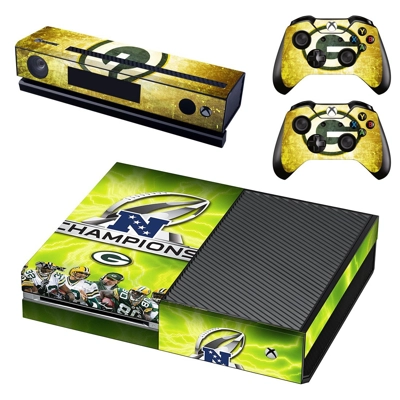 N champions decal skin for Xbox one Console and 2 Controllers