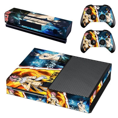 Natsu decal skin for Xbox one Console and 2 Controllers Natsu decal skin for Xbox one Console and 2 Controllers