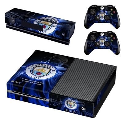 Manchester city decal skin for Xbox one Console and 2 Cont.. Manchester city decal skin for Xbox one Console and 2 Cont..