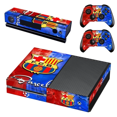 FCB barcelona decal skin for Xbox one Console and 2 Contro.. FCB barcelona decal skin for Xbox one Console and 2 Contro..