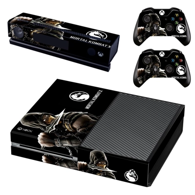 Mortal kombat x decal skin for Xbox one Console and 2 Cont.. Mortal kombat x decal skin for Xbox one Console and 2 Cont..