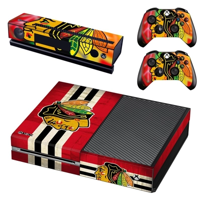 Chicago blackhawks decal skin for Xbox one Console and 2 C.. Chicago blackhawks decal skin for Xbox one Console and 2 C..