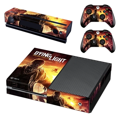 Dying light decal skin for Xbox one Console and 2 Controll.. Dying light decal skin for Xbox one Console and 2 Controll..