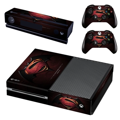 Superman decal skin for Xbox one Console and 2 Controllers Superman decal skin for Xbox one Console and 2 Controllers