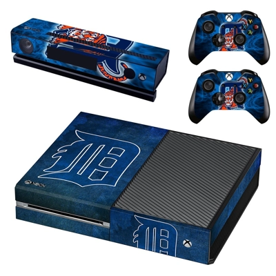 Detroit tigers fc decal skin for Xbox one Console and 2 Co.. Detroit tigers fc decal skin for Xbox one Console and 2 Co..