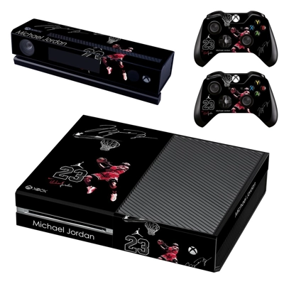 Jordan 23 decal skin for Xbox one Console and 2 Controllers Jordan 23 decal skin for Xbox one Console and 2 Controllers