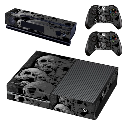 Broken Skull decal skin for Xbox one Console and 2 Control.. Broken Skull decal skin for Xbox one Console and 2 Control..